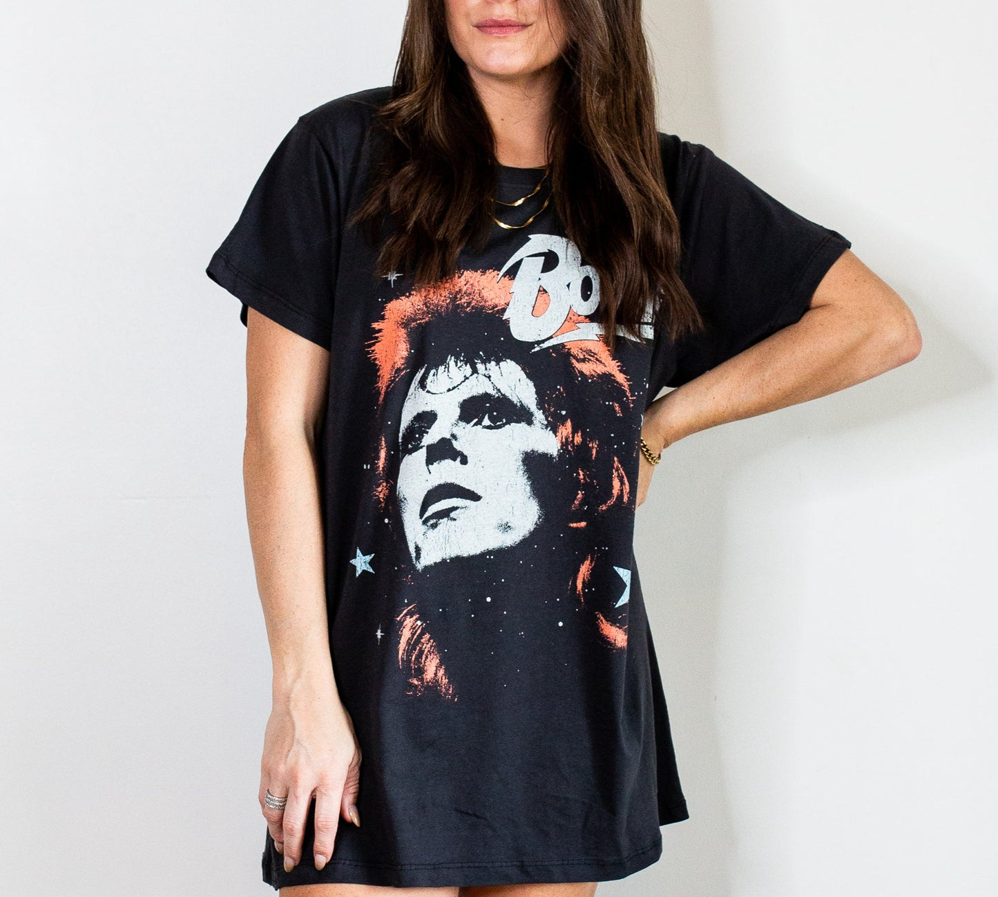 Bowie Stars Band Tee